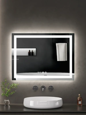 LED spogulis ar apsildes funkciju CELESTA, 60 x 80 cm, 2700-6500K, 26W, 2844Lm, IP44